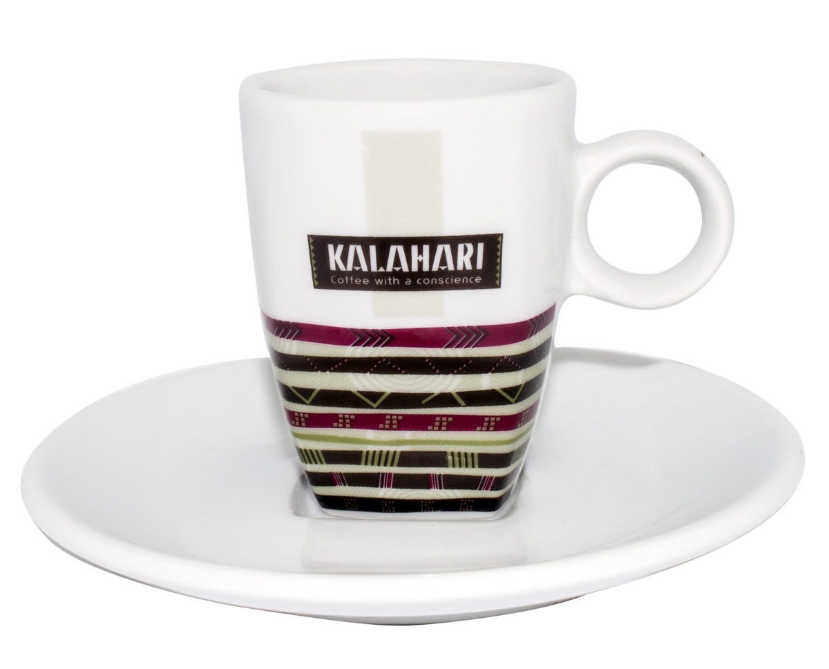 Kalahari Espresso Kop en Schotel