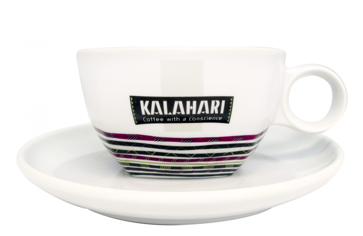 Kalahari Cappuccino Kop en Schotel