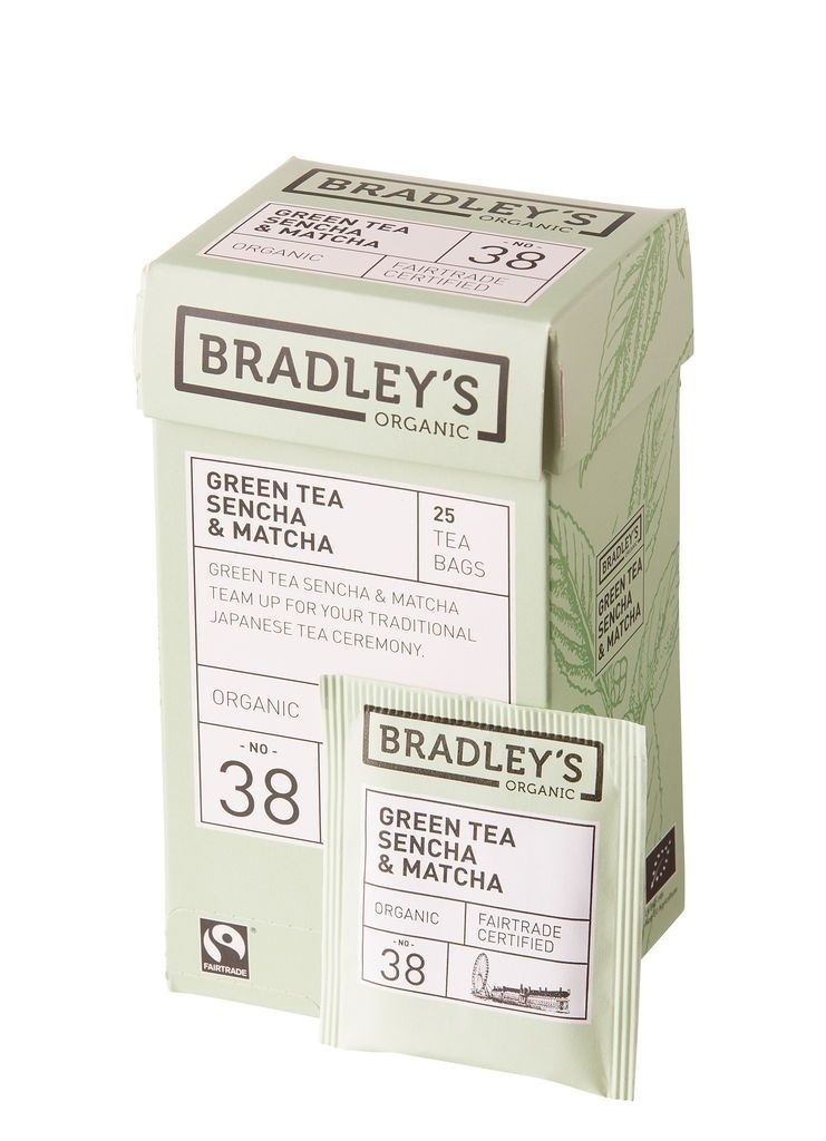 Green Tea Sencha & Matcha (38) - Bradley's