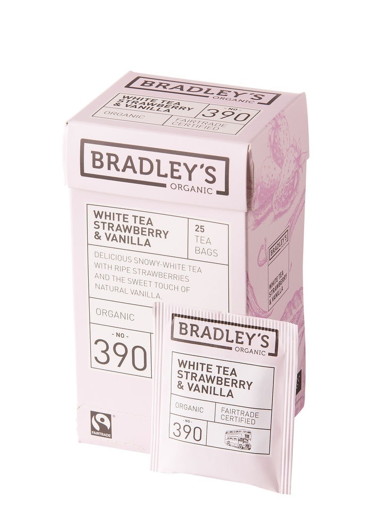 White Tea Strawberry & Vanilla (390) - Bradley's