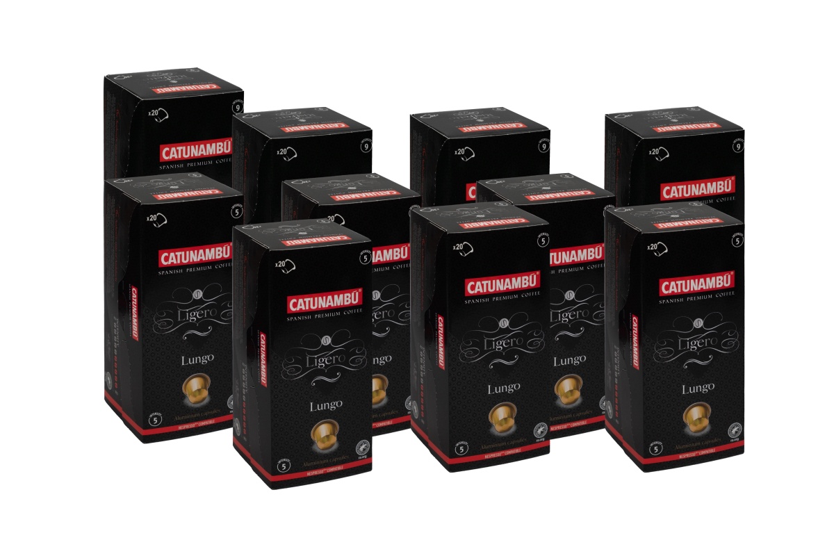 Catunambu Nespresso cups Lungo Ligero 10 x 20 stuks