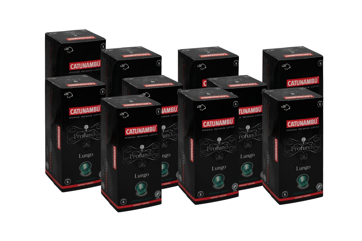 Catunambu Nespresso cups Lungo Profundo 10 x 20 stuks