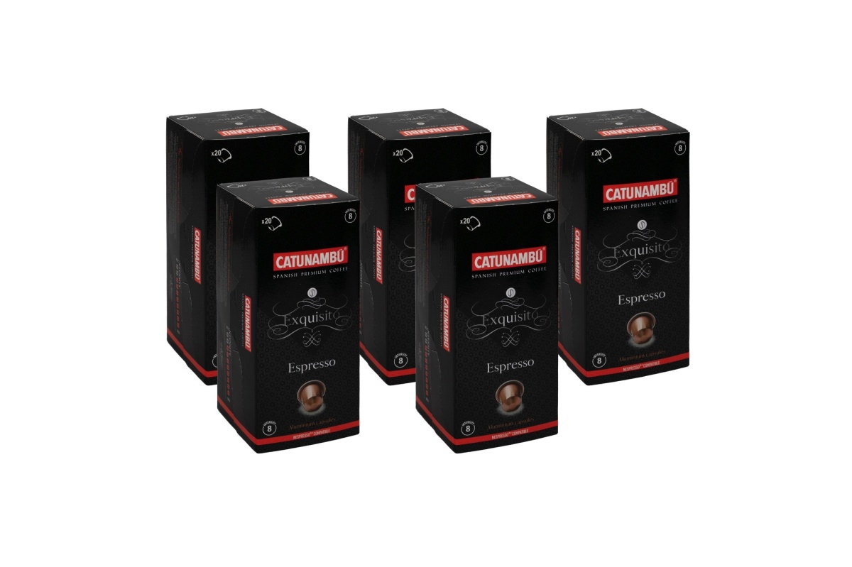 Catunambu Nespresso cups Espresso Exquisito 5 x 20 stuks