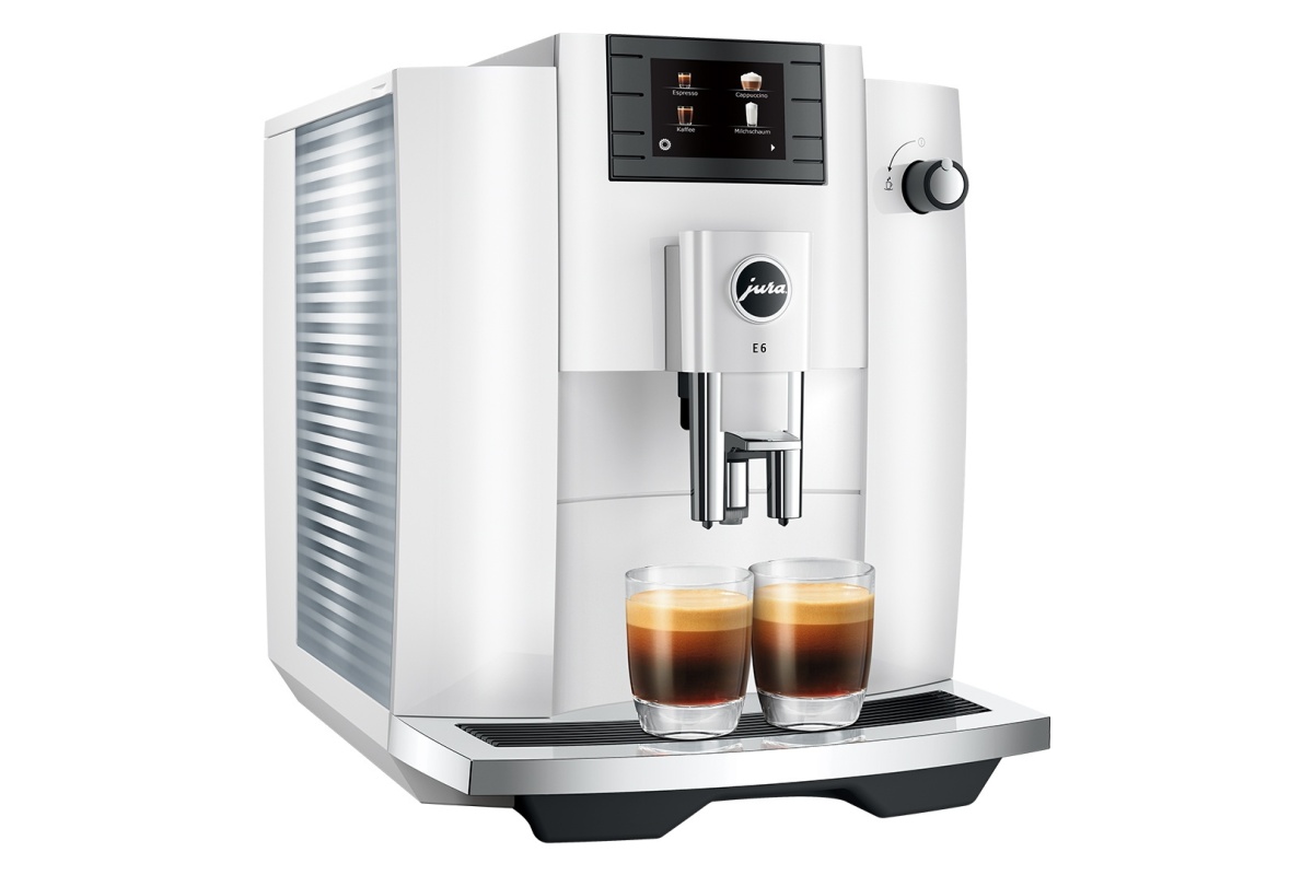 Jura E6 Piano White (EC)