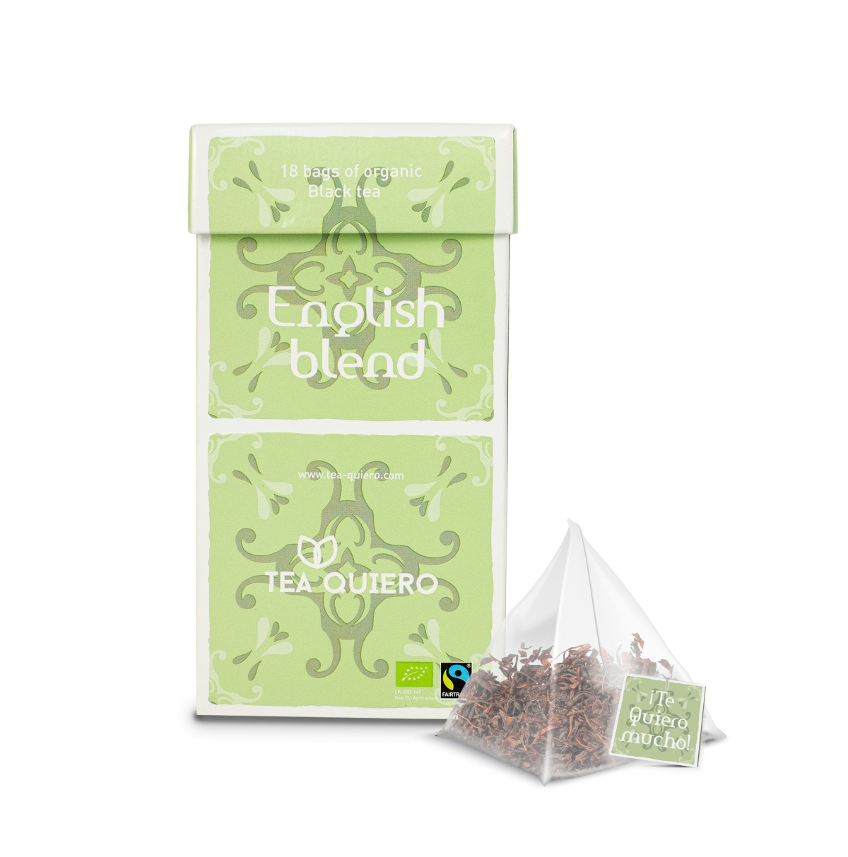 English Blend Black Tea Pyramids - Tea Quiero