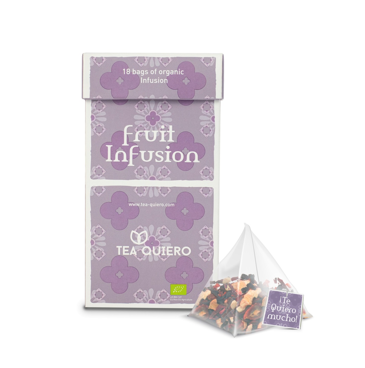 Fruit Infusion Fruit Mix Pyramids - Tea Quiero
