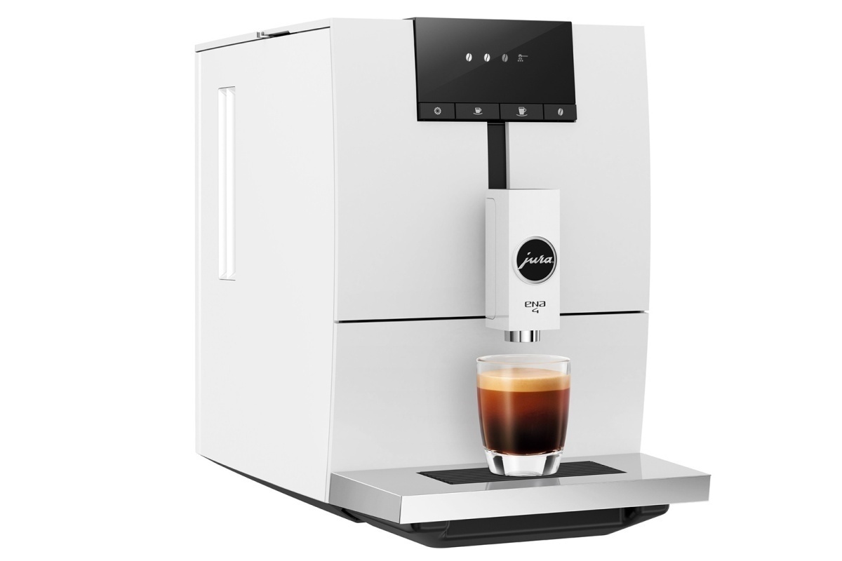Jura ENA 4 Full Nordic White (EB), gebruikt en incl 12 mnd garantie!