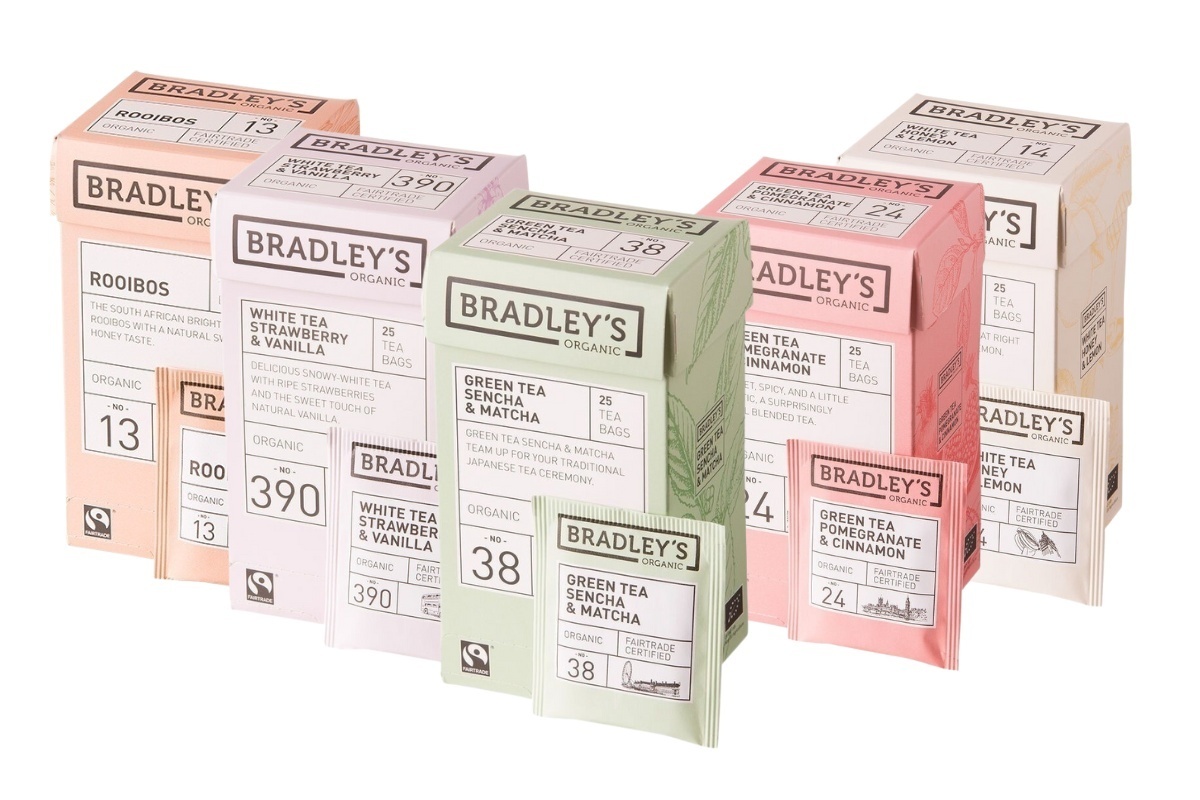 Bradley's Organic proefpakket 5 x 25 zakjes