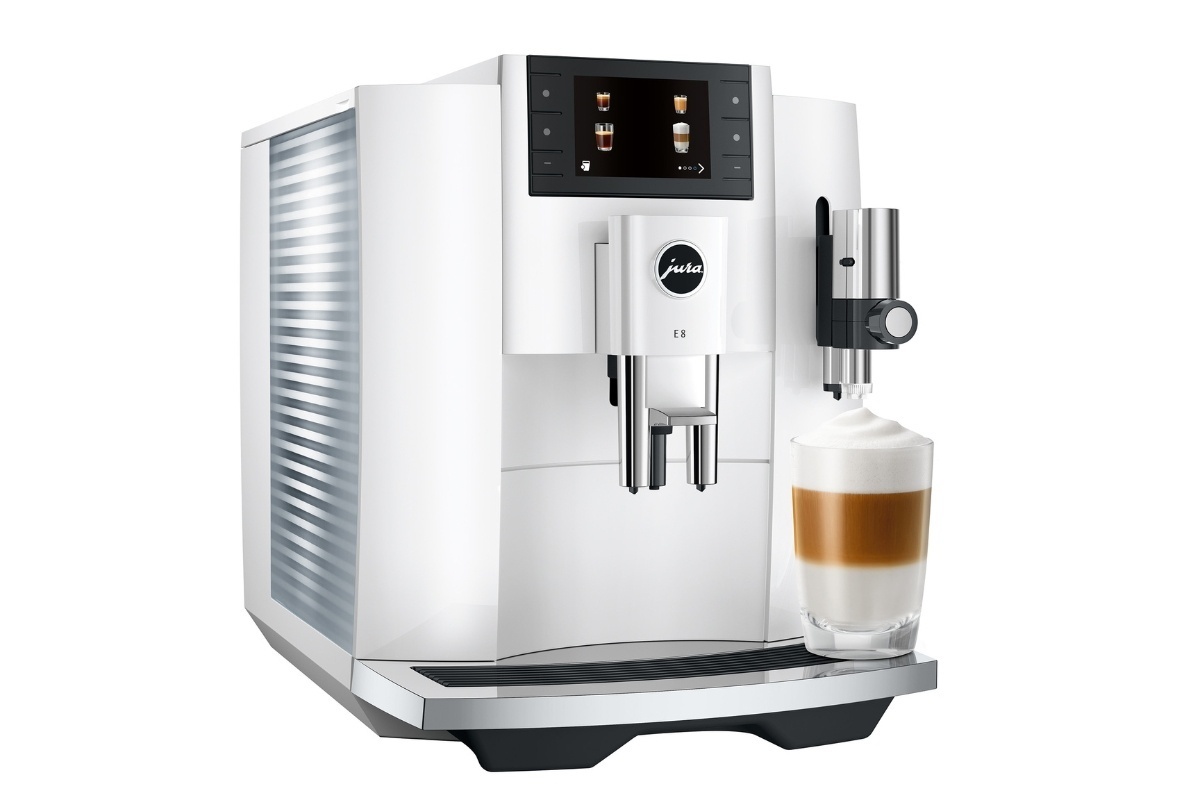 JURA E8 Piano White (EC)