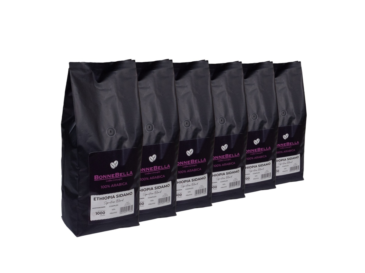 BonneBella Arabica Ethiopia 6 x 1kg