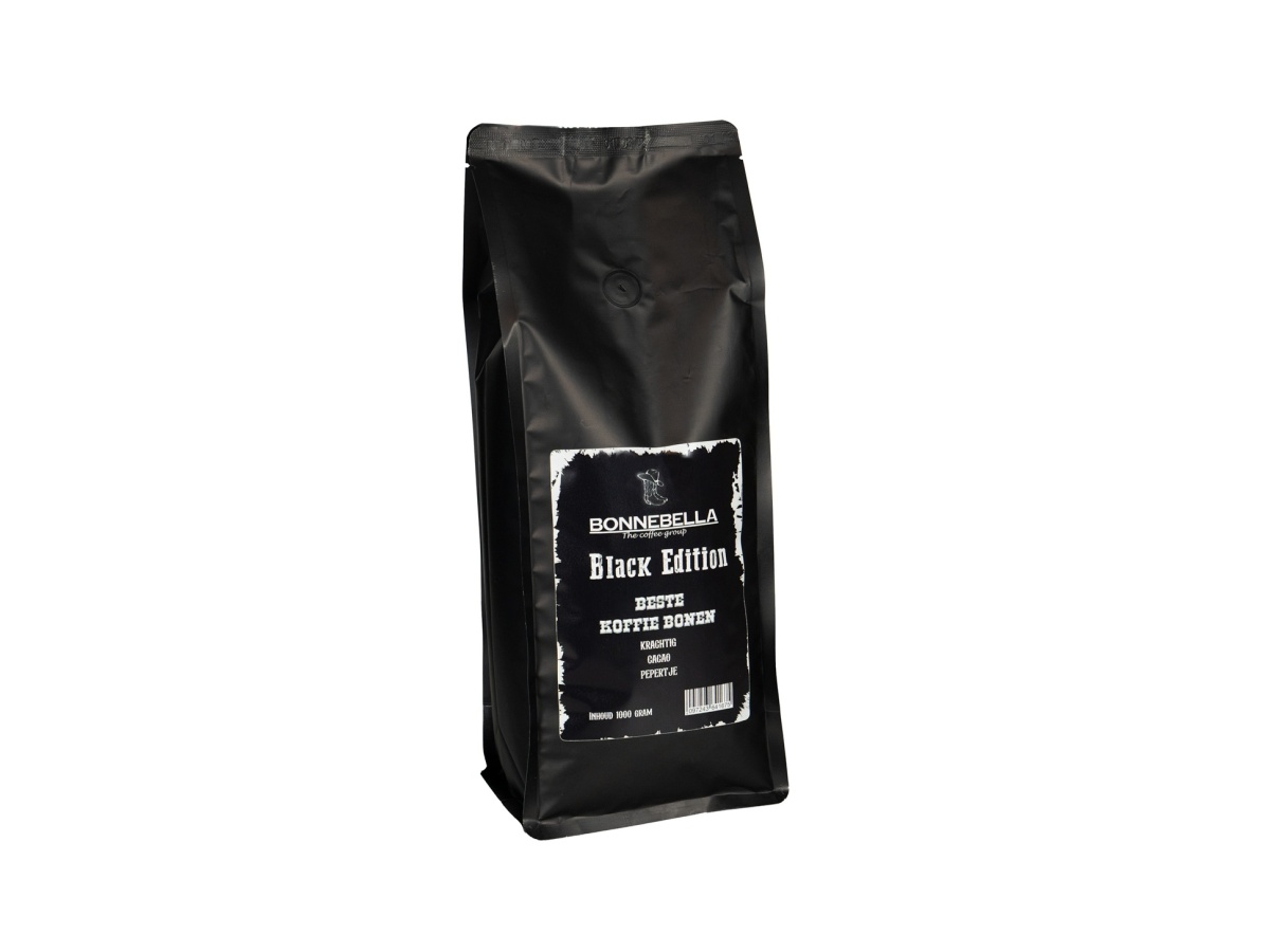 Koffiebonen van BonneBella Black Edition Espresso 1kg