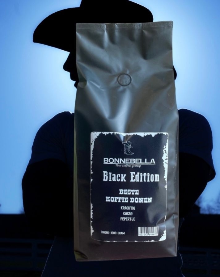 Koffiebonen van BonneBella Black Edition Espresso 1kg