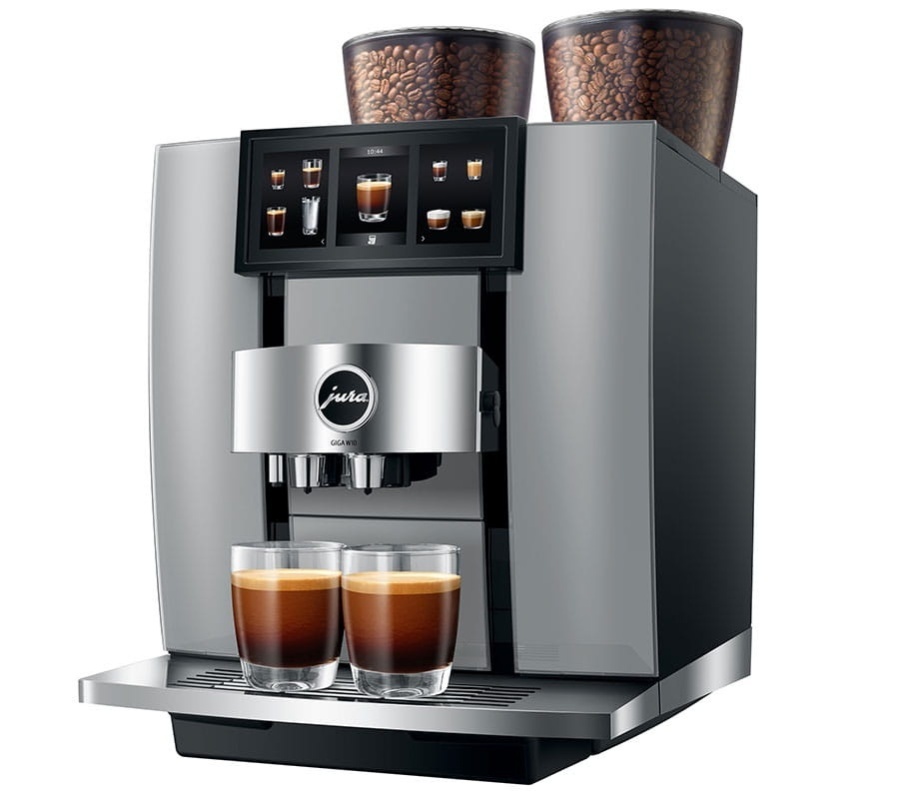 JURA W10 Diamond Silver EA DEMO-MODEL