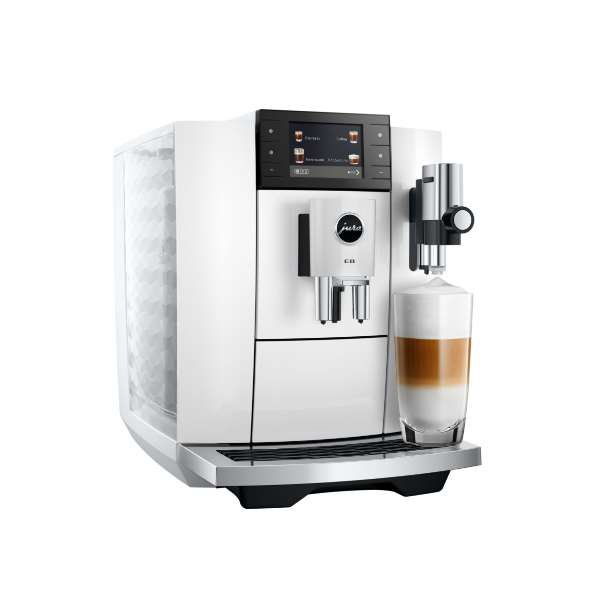 JURA E8 Piano White (ED)