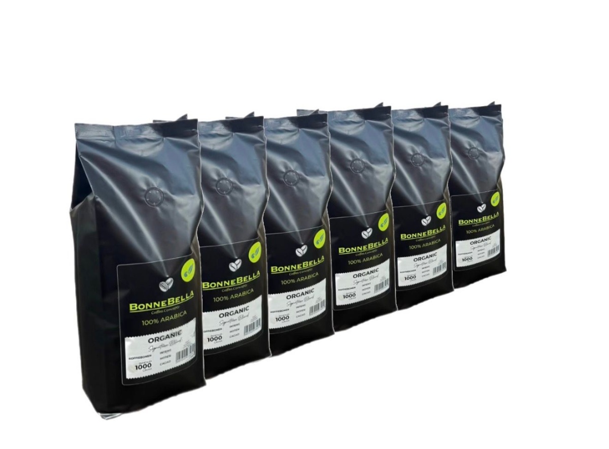 BonneBella Arabica Organic 6 x 1kg