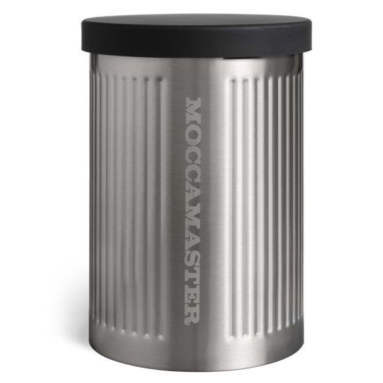 Hoogwaardige roetsvrij stalen Moccamaster bewaarbus voor uw koffie