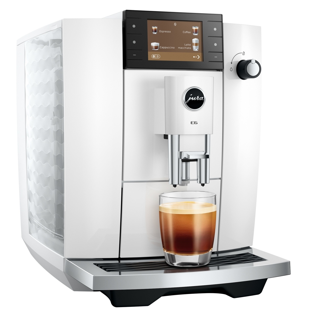JURA E6 Piano White (ED)
