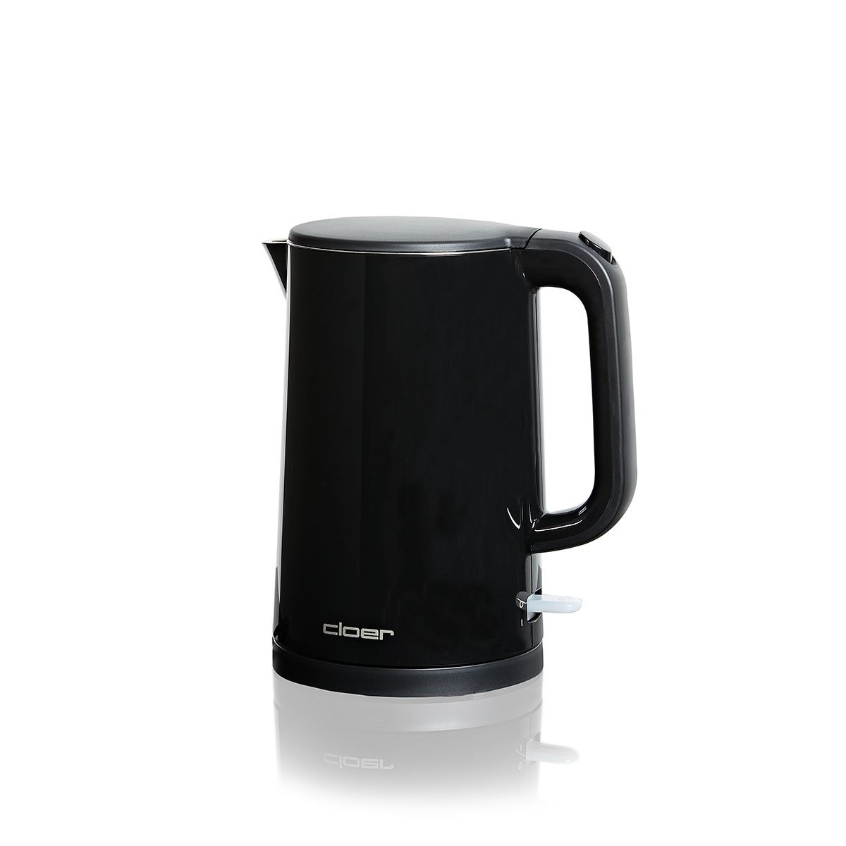 Cloer waterkoker 4320 dubbelwandig 1,5 liter - Zwart