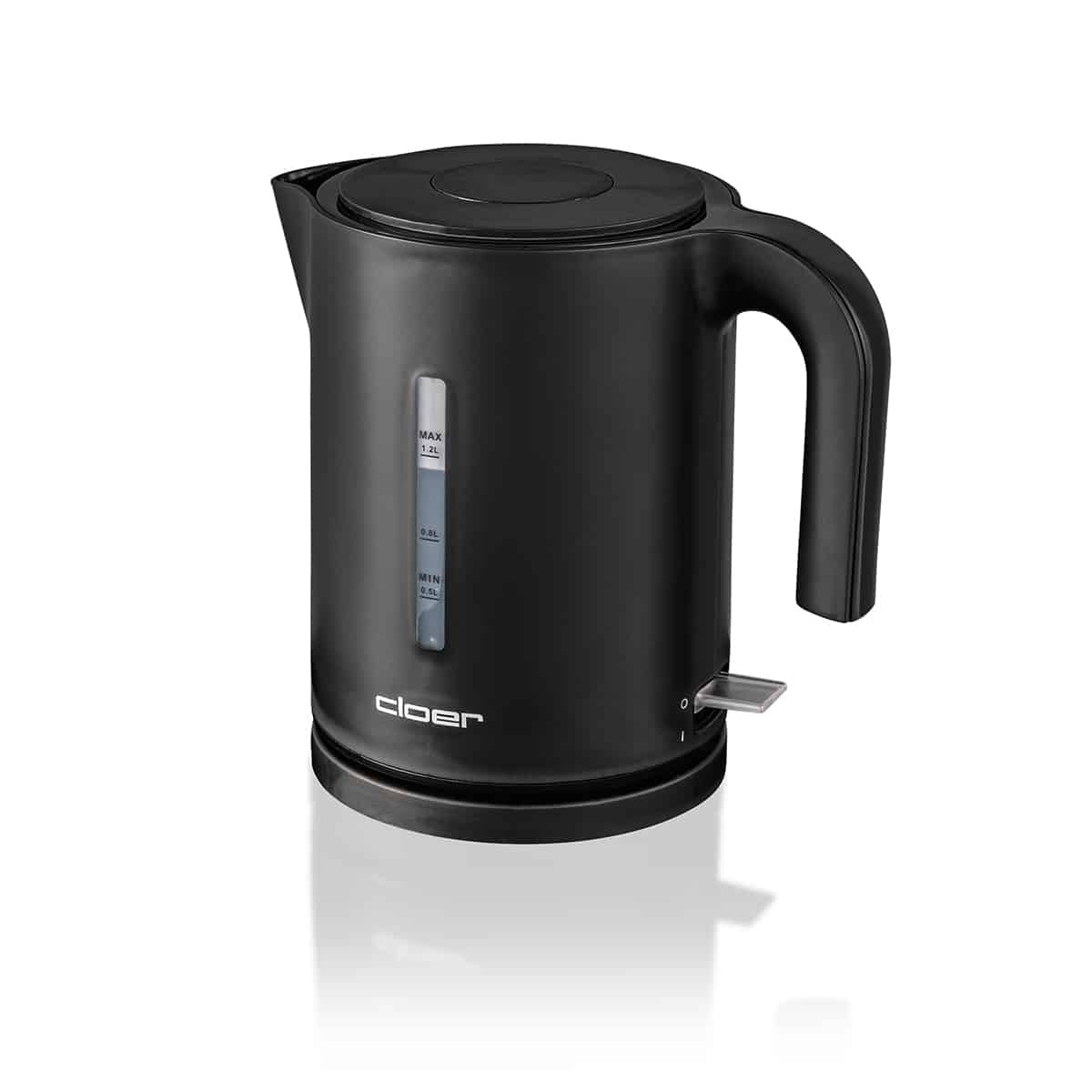 Cloer waterkoker 4120 1,2 liter - Zwart