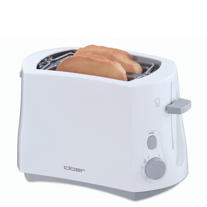 Cloer broodrooster 0331 - Wit