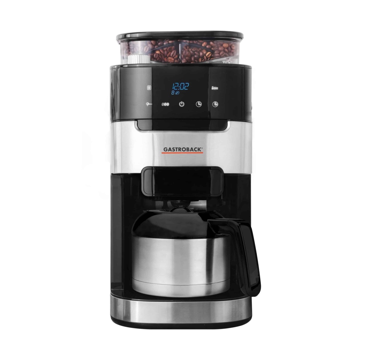 Gastroback Grind & Brew Pro Thermo 42711S koffiezetapparaat met molen