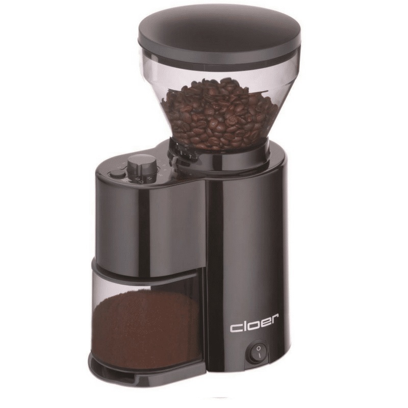 Cloer koffiemolen 7520 met conisch maalwerk - Zwart