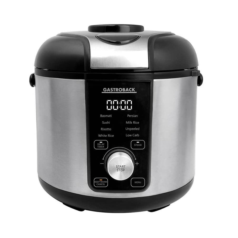 Gastroback rijstkoker RiceControl Low Carb & Steam 42519