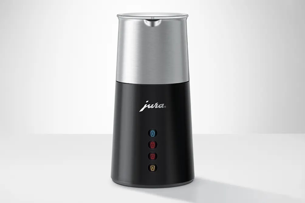 Jura melkopschuimer voor op de camping