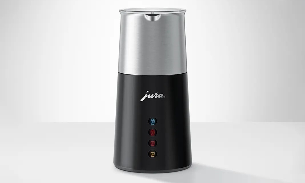 Jura melkopschuimer voor op de camping
